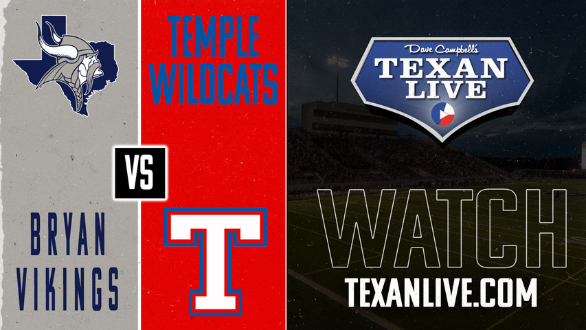 Bryan vs Temple - 7:30pm- 10/25/2024 - Football - Wildcat Stadium