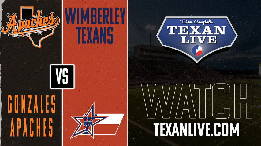 Gonzales vs Wimberley - 7:30pm- 10/25/2024 - Football - Texan Stadium