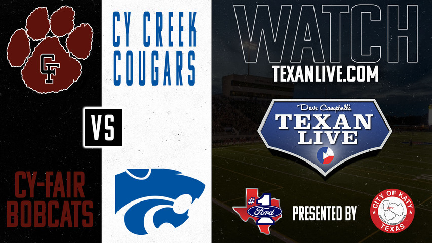 Cy Fair vs Cy Creek - 7:00pm- 10/25/2024 - Football - Cy Fair FCU Stadium