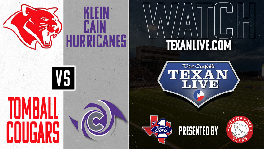 Tomball vs Klein Cain - 2:00pm- 11/2/2024 - Football - Klein ISD Memorial Stadium