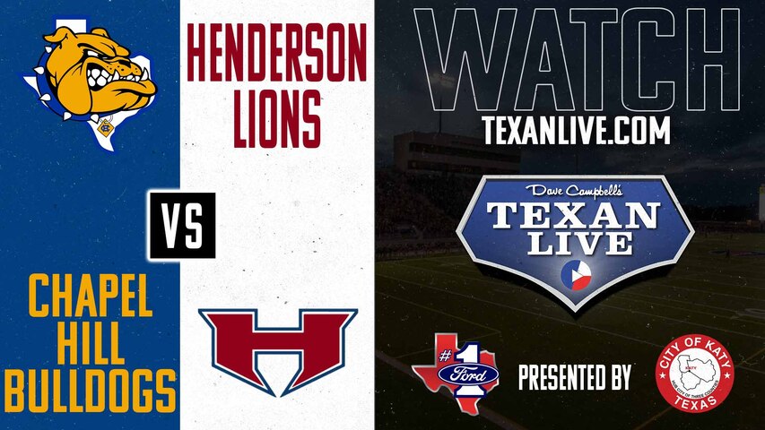 Chapel Hill vs Henderson - 7:00pm- 11/1/2024 - Football - Lion Stadium