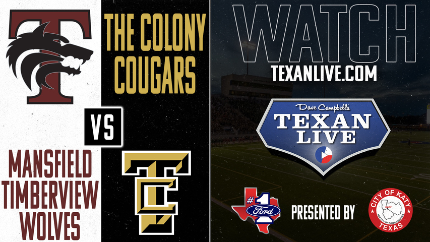 Mansfield Timberview vs The Colony - 7:00pm- 11/1/2024 - Football - Tommy Briggs Stadium