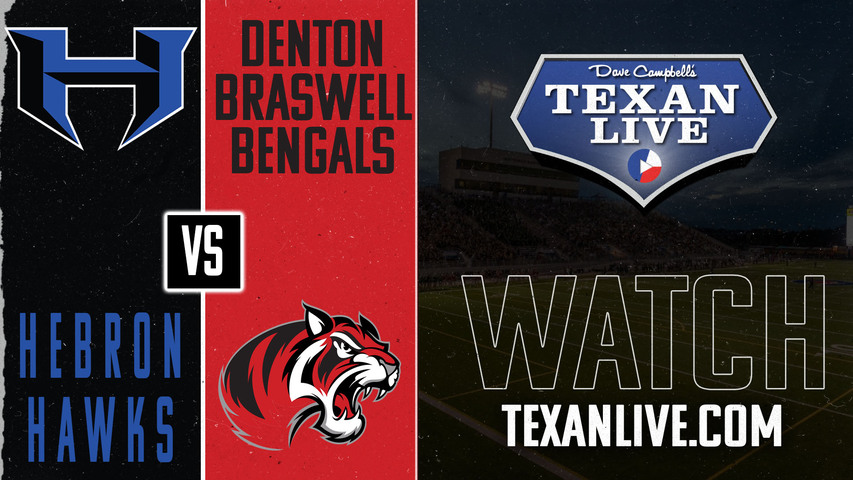 Hebron vs Denton Braswell - 7:00pm- 11/1/2024 - Football - Carrico Stadium