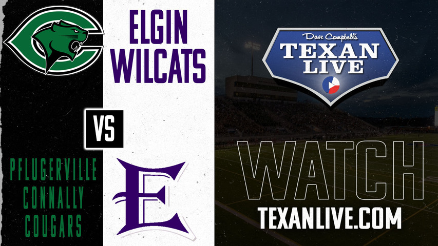 Connally vs Elgin - 7:30pm- 11/1/2024 - Football - Wildcat Stadium