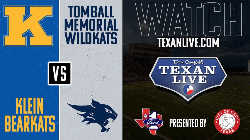 Klein vs Tomball Memorial - 7:00pm- 11/1/2024 - Football - Tomball ISD Stadium