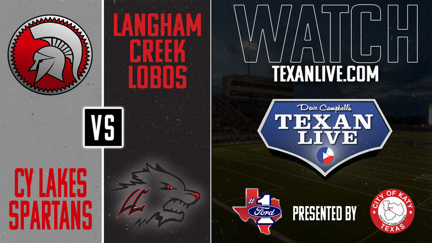 Langham Creek vs Cy Lakes - 7:00pm- 11/1/2024 - Football - Pridgeon Stadium