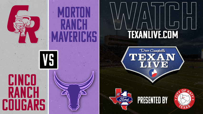 Cinco Ranch vs Morton Ranch - 7:00pm- 10/31/2024 - Football - Rhodes Stadium