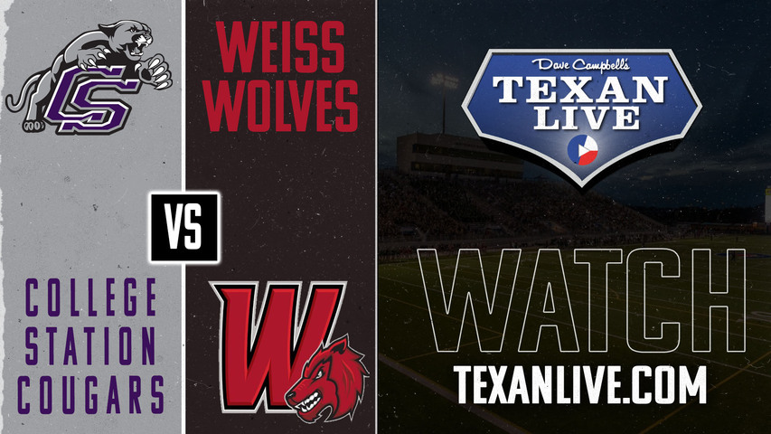 College Station vs Weiss - 7:00pm- 10/31/2024 - Football - Pfield