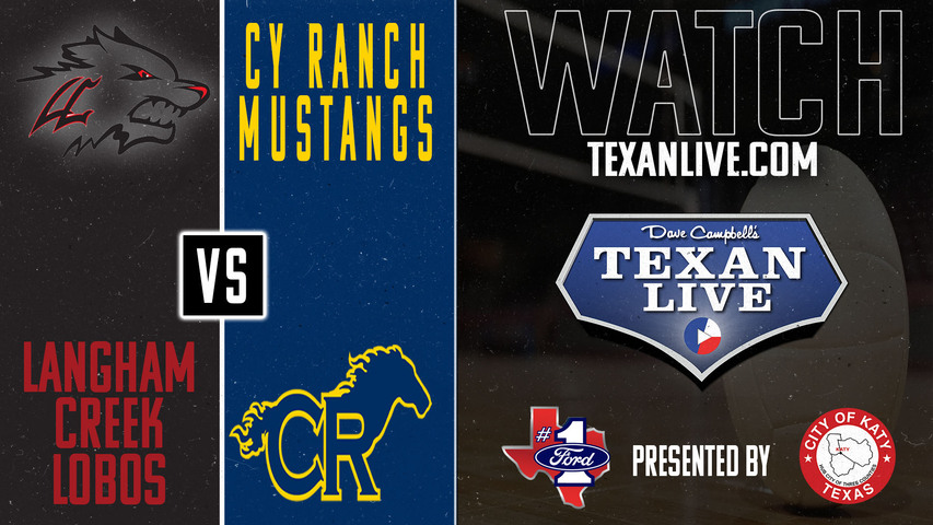 Langham Creek vs Cy Ranch - 5:30pm- 10/29/2024 - Volleyball - Live from Cy Ranch High School