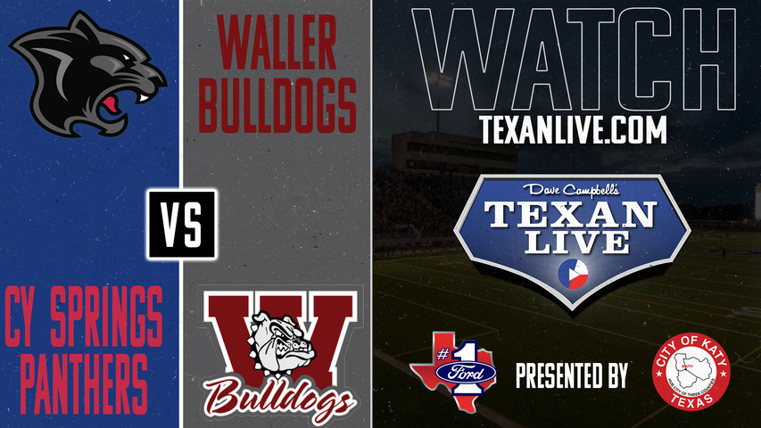 Cy Springs vs Waller - 7:00pm- 11/1/2024 - Football - Waller ISD Stadium