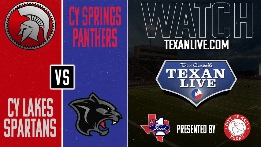 Cy Lakes vs Cy Springs - 1:00pm- 11/9/2024 - Football - Cy Fair FCU Stadium