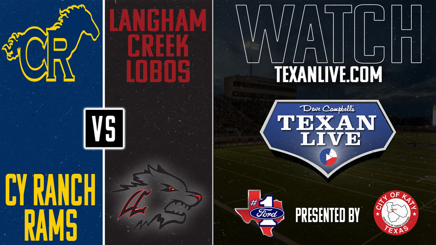 Cy Ranch vs Langham Creek - 7:00pm- 11/8/2024 - Football - Cy Fair FCU Stadium