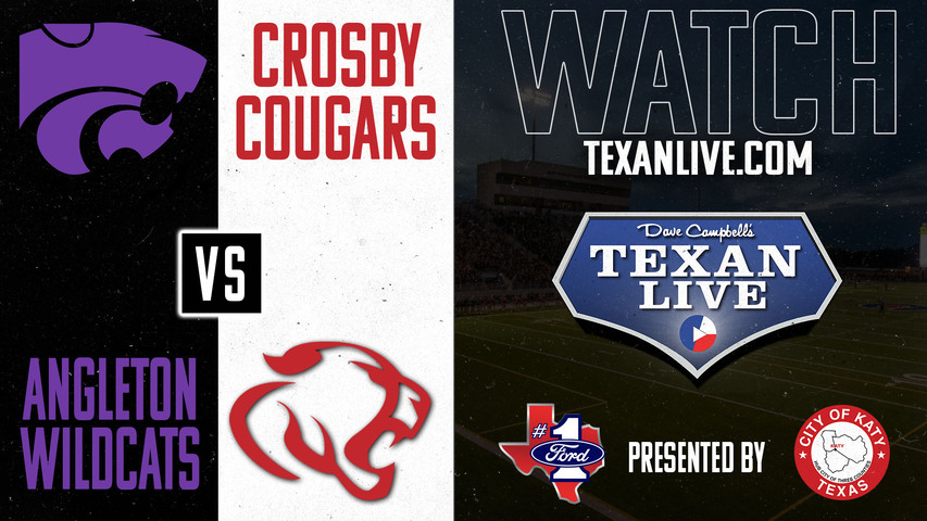 Angleton vs Crosby - 7:00pm- 11/8/2024 - Football - Cougar Stadium