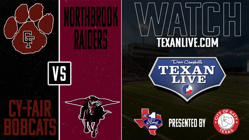 Cy Fair vs Northbrook- 6:30pm- 11/7/2024 - Football - Tully Stadium