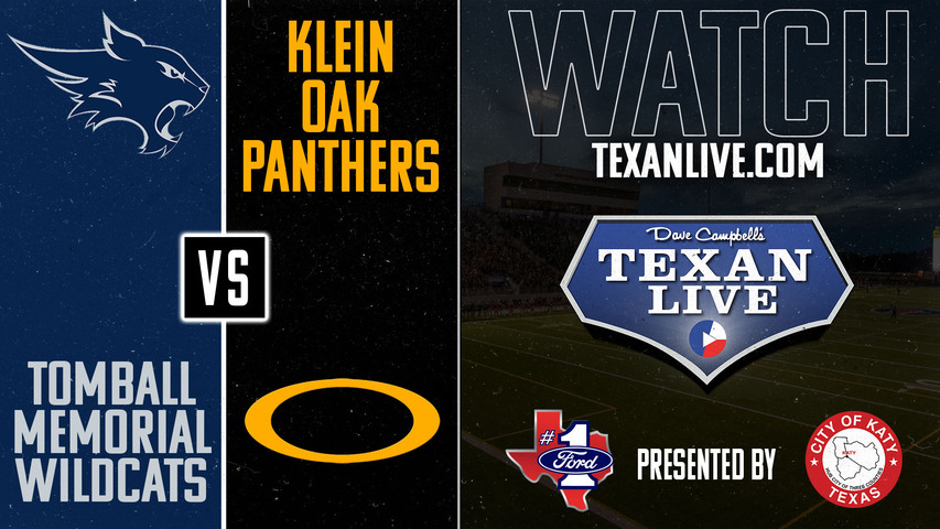 Tomball Memorial vs Klein Oak - 7:00pm- 11/7/2024 - Football - Klein Memorial Stadium