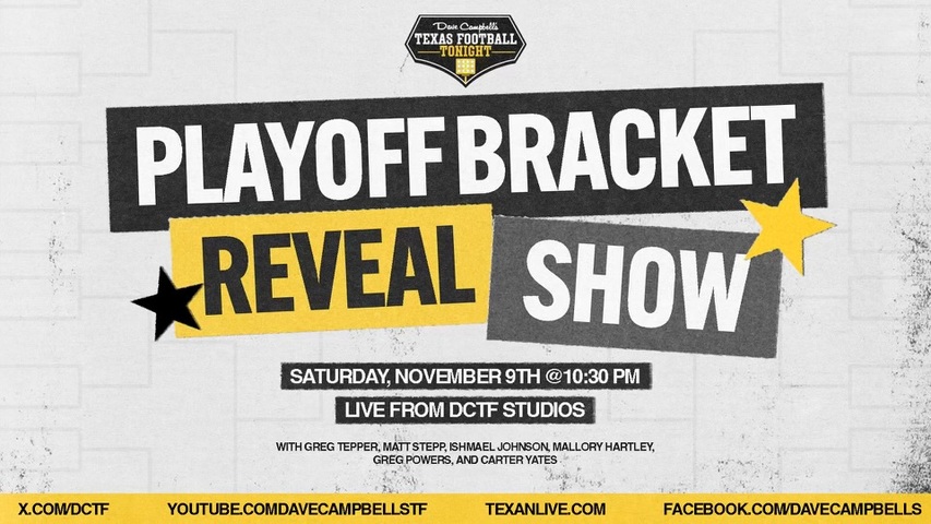 Playoff Bracket Reveal Show - 10:30pm - 11/9/2024 - (Free Event)