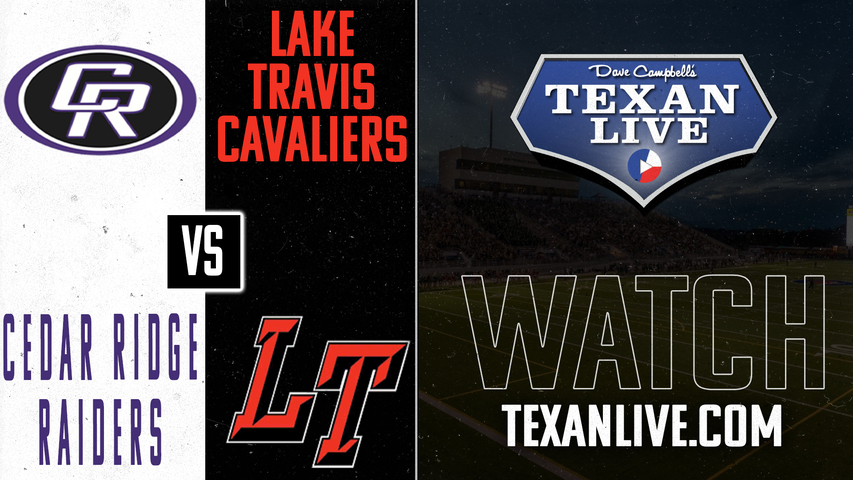 Cedar Ridge vs Lake Travis 9th White - 5:00pm- 11/7/2024 - Football - Cavalier Stadium