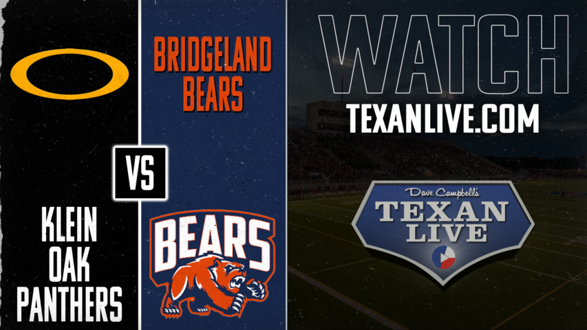 Klein Oak vs Bridgeland - 7:00pm- 11/15/2024 - Football - Bi-district - Playoffs - Live from CFFCU Stadium