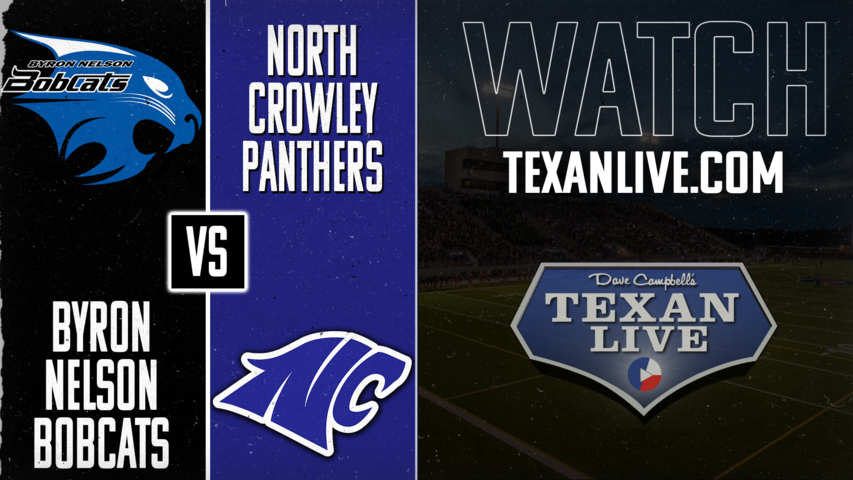 Byron Nelson vs North Crowley - 1:00pm- 11/16/2024 - Football - Bi-district - Playoffs - Live from Crowley ISD Stadium