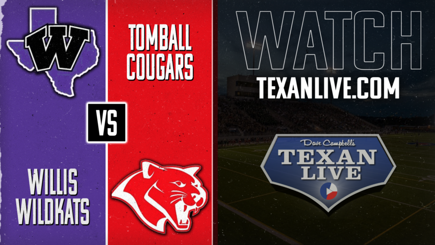 Willis vs Tomball - 7:00pm- 11/22/2024 - Football - Area Round - Playoffs - Live from Planet Ford Stadium