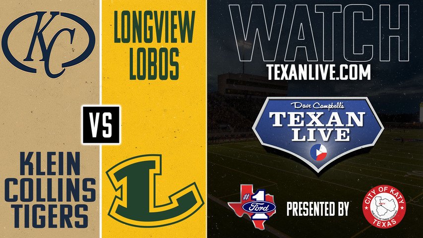 Klein Collins vs Longview - 2:00pm- 11/30/2024 - Football - Regional Semi-final - Playoffs - Live from Abe Martin Stadium