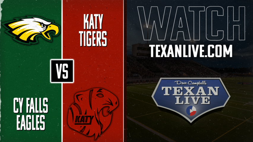 Cy Falls vs Katy - 7:00pm- 11/22/2024 - Football - Area Round - Playoffs - Live from Tully Stadium