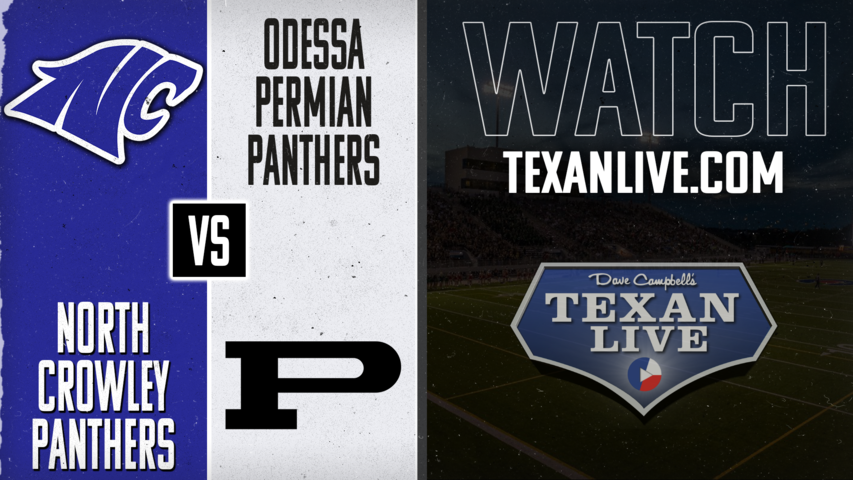 North Crowley vs Permian - 7:00pm- 11/22/2024 - Football - Area Round - Playoffs - Live from Crowley ISD