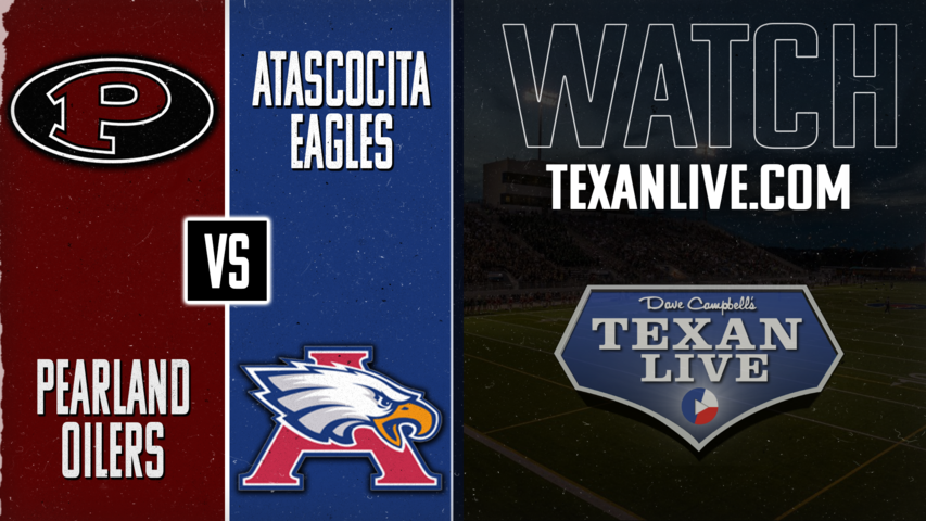 Pearland vs Atascocita - 7:00pm- 11/22/2024 - Football - Area Round - Playoffs - Live from Turner Stadium