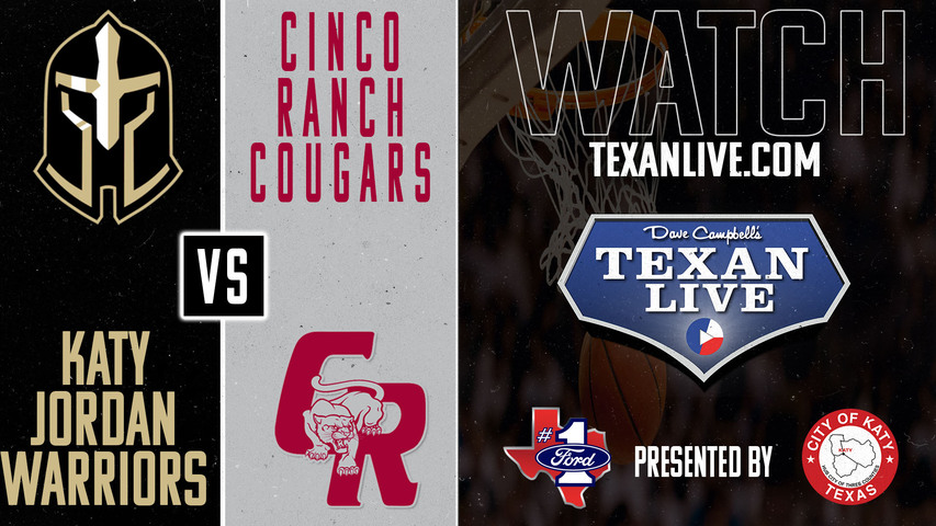 Jordan vs Cinco Ranch - 7pm - 12/10/2024 - Boys Basketball - Live from Cinco Ranch High School