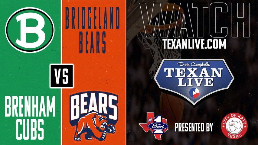 Brenham vs Bridgeland - 7pm - 12/10/2024 - Boys Basketball - Live from Bridgeland High School