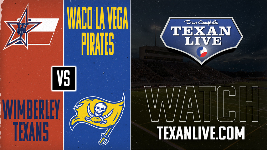 Wimberley vs Waco La Vega - 7:00pm- 12/13/2024 - Football - State Semi-finals - Playoffs - Live from Georgetown ISD Stadium