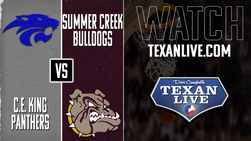 CE King vs Summer Creek - 7pm - 12/17/2024 - Boys Basketball - Live from Summer Creek High School