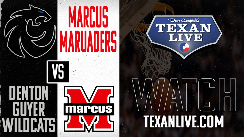 Guyer vs Marcus - 5:30pm - 12/20/2024 - Boys Basketball - Live from Marcus High School