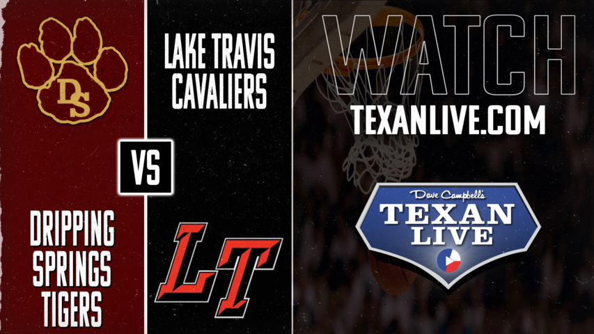 Dripping Springs vs Lake Travis - 2pm - 12/31/2024 - Boys Basketball - Live from Lake Travis High School