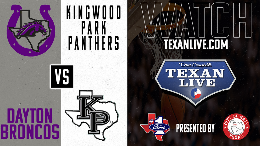 Dayton vs Kingwood Park - 12:30pm - 1/3/2025 - Boys Basketball - Live from Kingwood Park High School