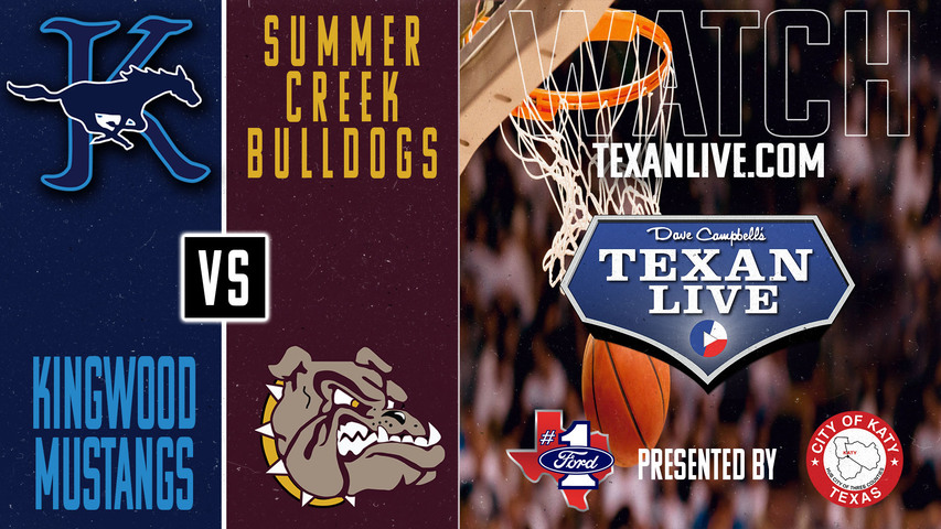 Kingwood vs Summer Creek - 7pm - 1/8/2025 - Boys Basketball - Live from Summer Creek High School