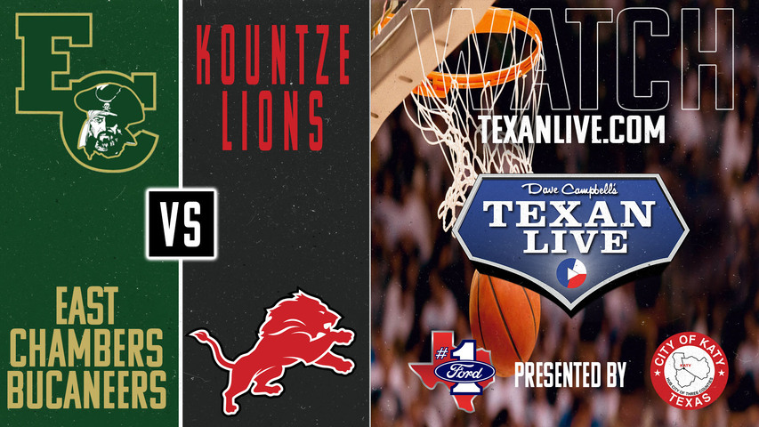 East Chambers vs Kountze - 7:30pm - 1/10/2025 - Boys Basketball - Live from Kountze High School