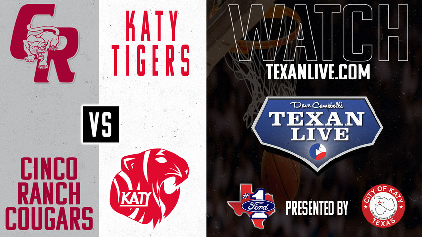 Cinco Ranch vs Katy - 11:30am - 1/11/2025 - Boys Basketball - Live from Katy High School