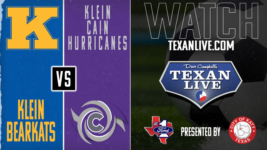 Klein vs Klein Cain - 7pm - 1/14/2025 - Boys Soccer - Live from Klein Cain High School