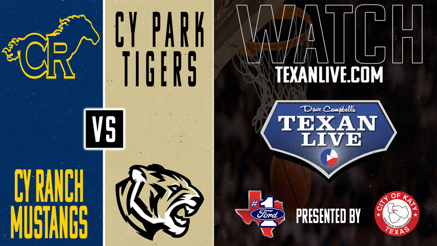 Cy Ranch vs Cy Park - 7:00pm - 1/17/2025 - Boys Basketball - Live from Cy Park High School