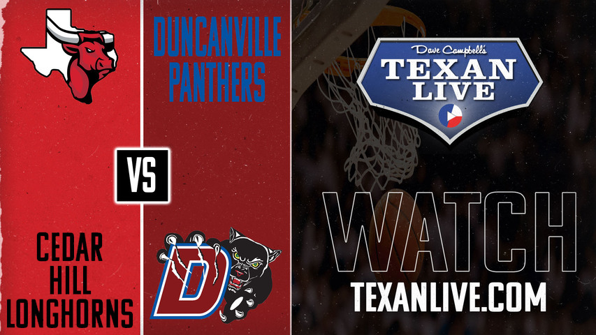 Cedar Hill vs Duncanville - 7:30pm - 1/14/2025 - Boys Basketball - Live from Sandra Meadows Memorial Arena