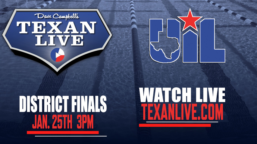 19-6A District Swim Finals - 3pm - 1/25/2025 - Live from Jordan High School Natatorium