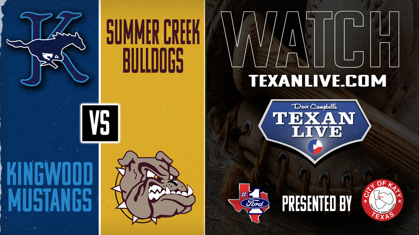 Kingwood vs Summer Creek - 7pm - 4/17/2025 - Baseball - Live from Summer Creek High School
