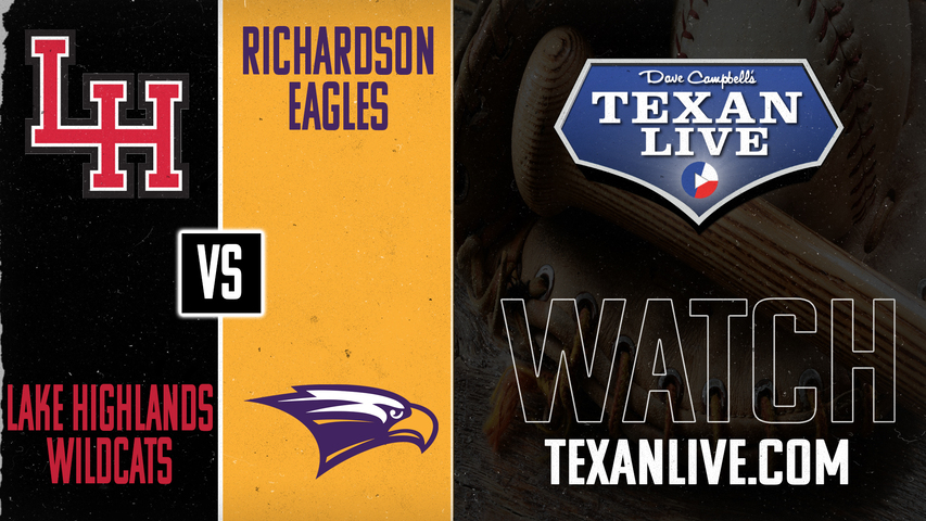 Lake Highlands vs Richardson - 7:30pm - 4/17/2025 - Baseball - Live from The Nest
