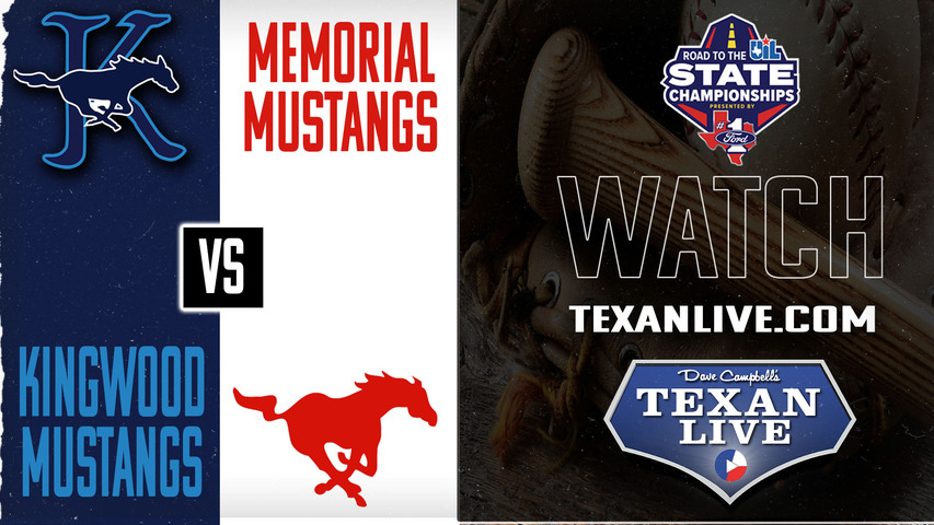Kingwood vs Spring Branch Memorial - 7pm - 5/16/2025 - Baseball - Regional Semi-finals - Playoffs - Game Two - Live from Cy-Fair High School