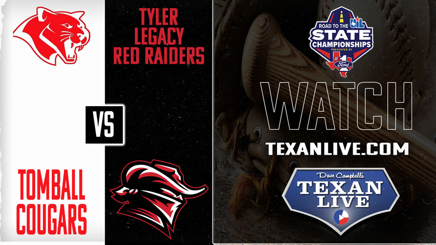 Tomball vs Tyler Legacy - 12pm - 5/17/2025 - Baseball - Regional Semi-finals - Playoffs - Game Three (if needed) - Live from Lufkin High School