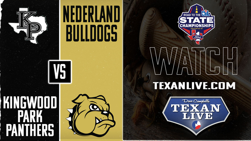 Kingwood Park vs Nederland - Following game two - 5/23/2025 - Baseball - Regional Finals - Playoffs - Game Three (if needed) - Live from Goose Creek Memorial High School