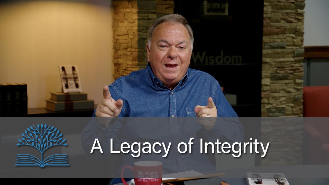 Leave a Legacy of Integrity