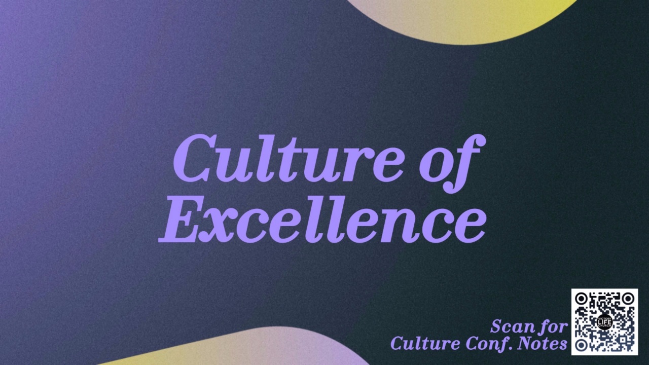 Culture of Excellence Episode 3