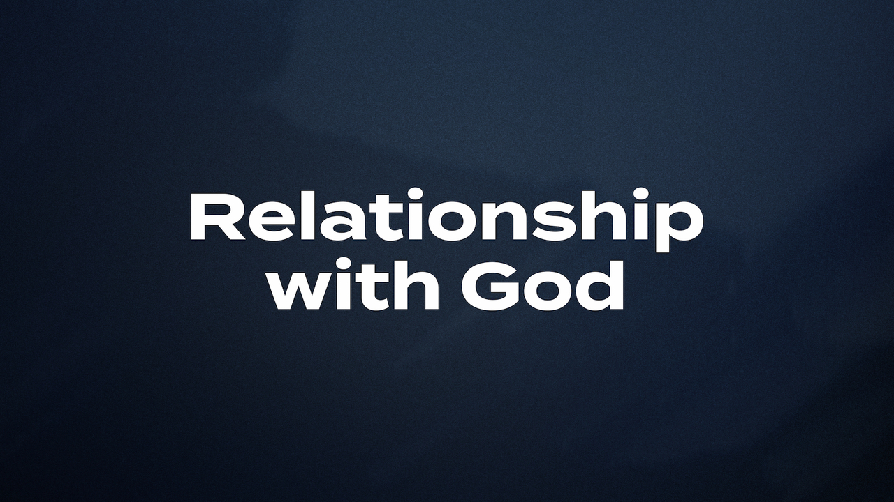 Relationship with God